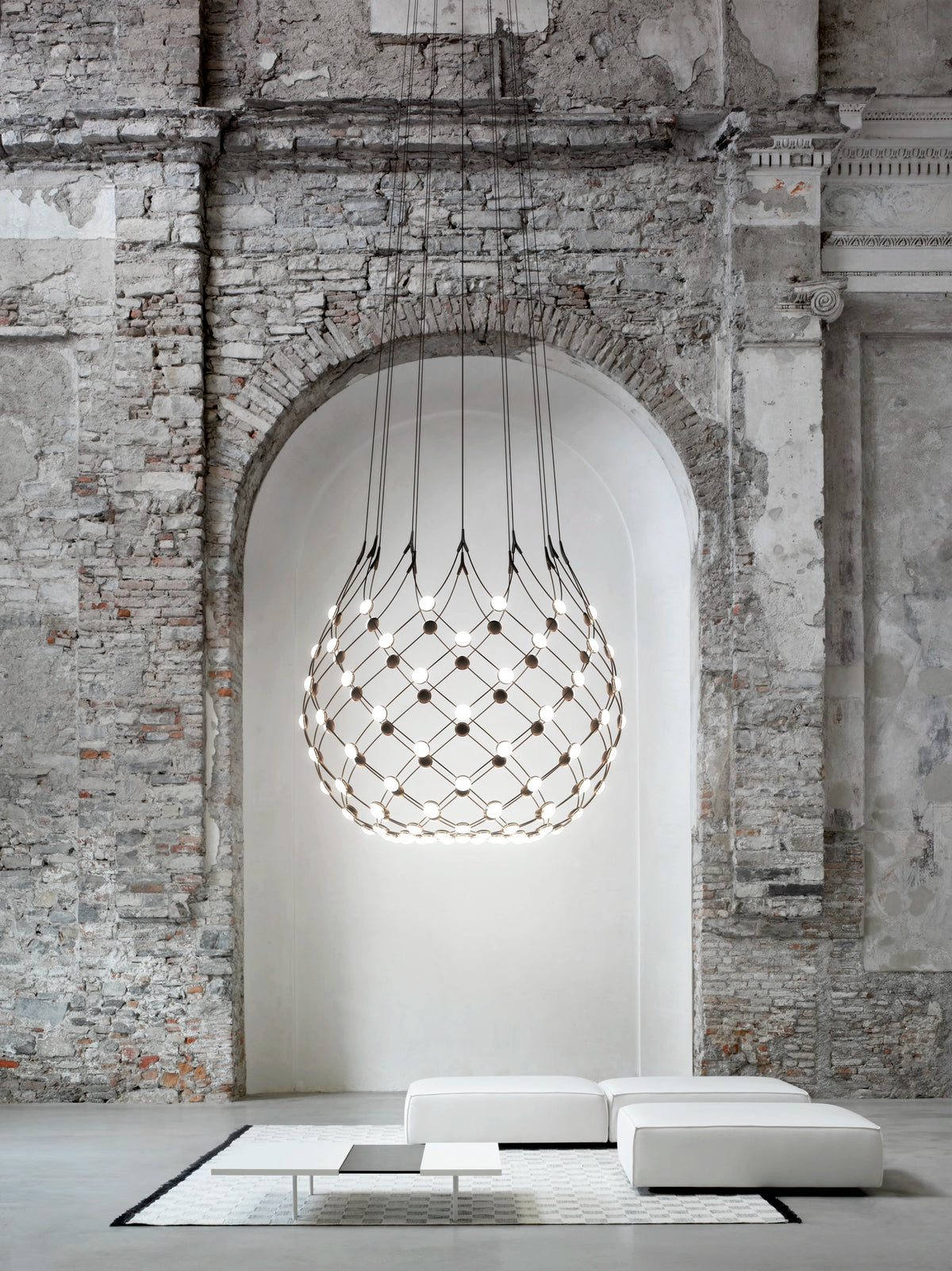 Luceplan Mesh pendel Ø 80 cm