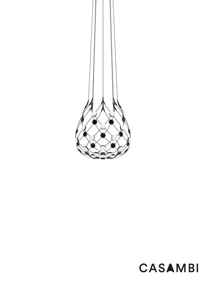 Luceplan Mesh pendel Ø 100 cm