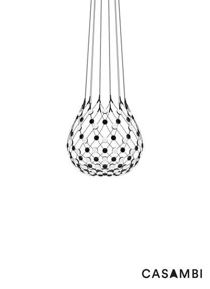Luceplan Mesh pendel Ø 100 cm