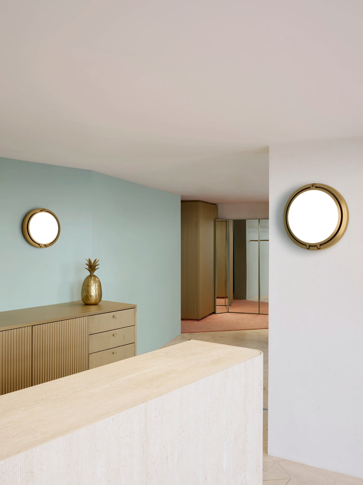 Luceplan Metropoli vegg-/taklampe Ø 27 cm for E27-pære. Velg farge