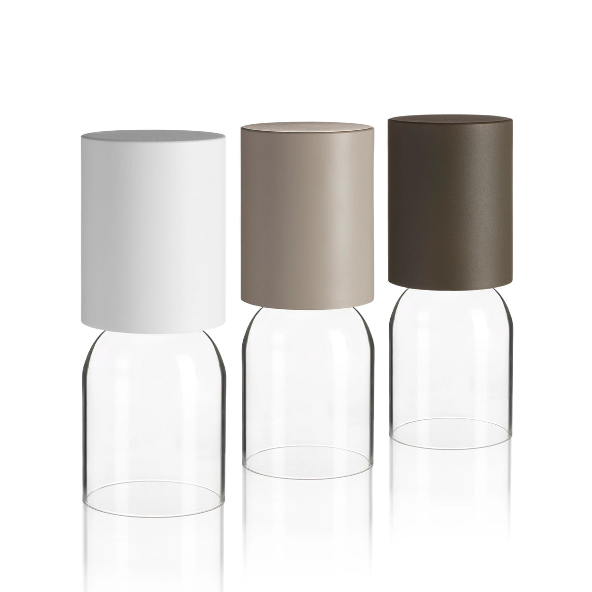 Luceplan Nui Mini oppladbar bordlampe. Velg farge