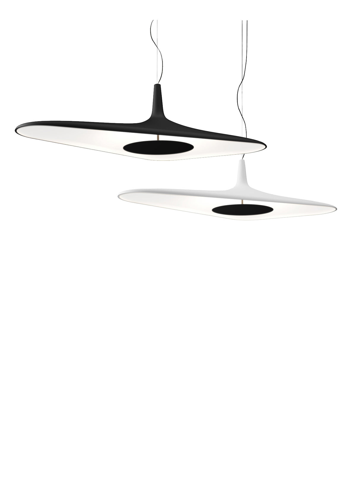 Luceplan Soleil Noir pendel. Velg farge