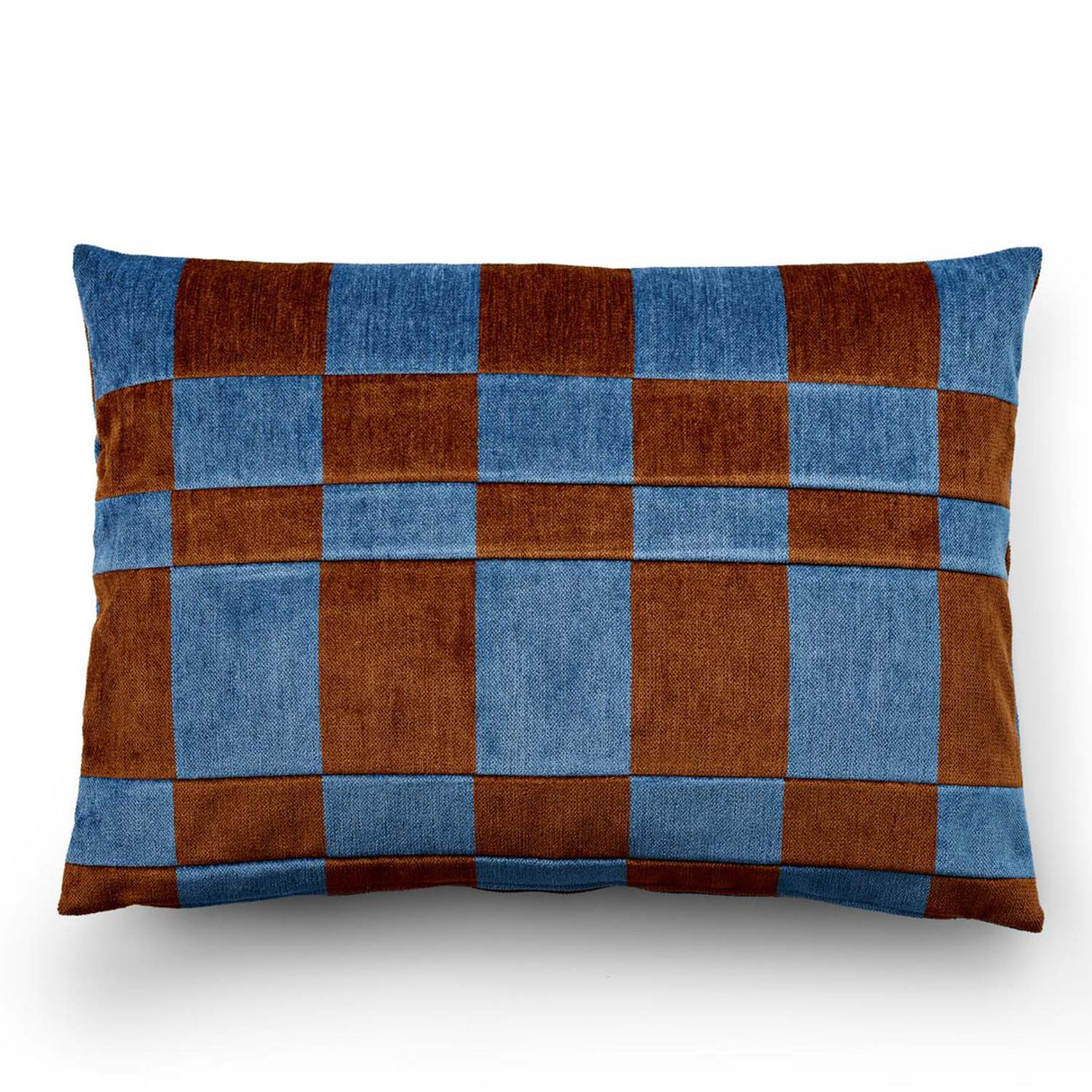 Eilersen Pysjamas pute Luna i 40 cm x 60 cm. Konjakk/ Blå.