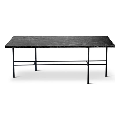 Sibast Metro sofabord – Marmor Black Marquina, 55 × 108 cm, H40 cm