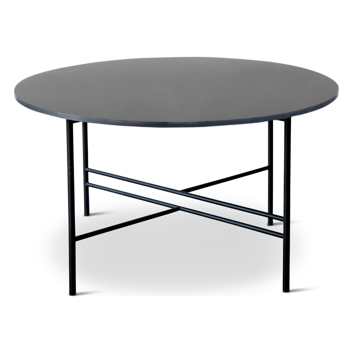 Sibast Metro sofabord – Laminat Grigio Antrim, Ø65 cm, H45 cm