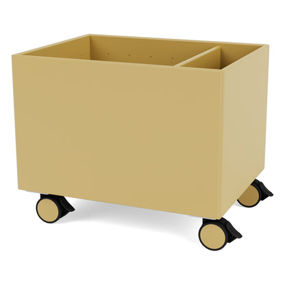 Montana Colour Box S4162 oppbevaringsboks – Cumin / Hjul