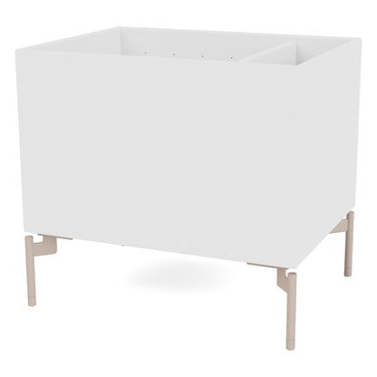 Montana Colour Box S4162 oppbevaringsboks – New White / Ben Mushroom