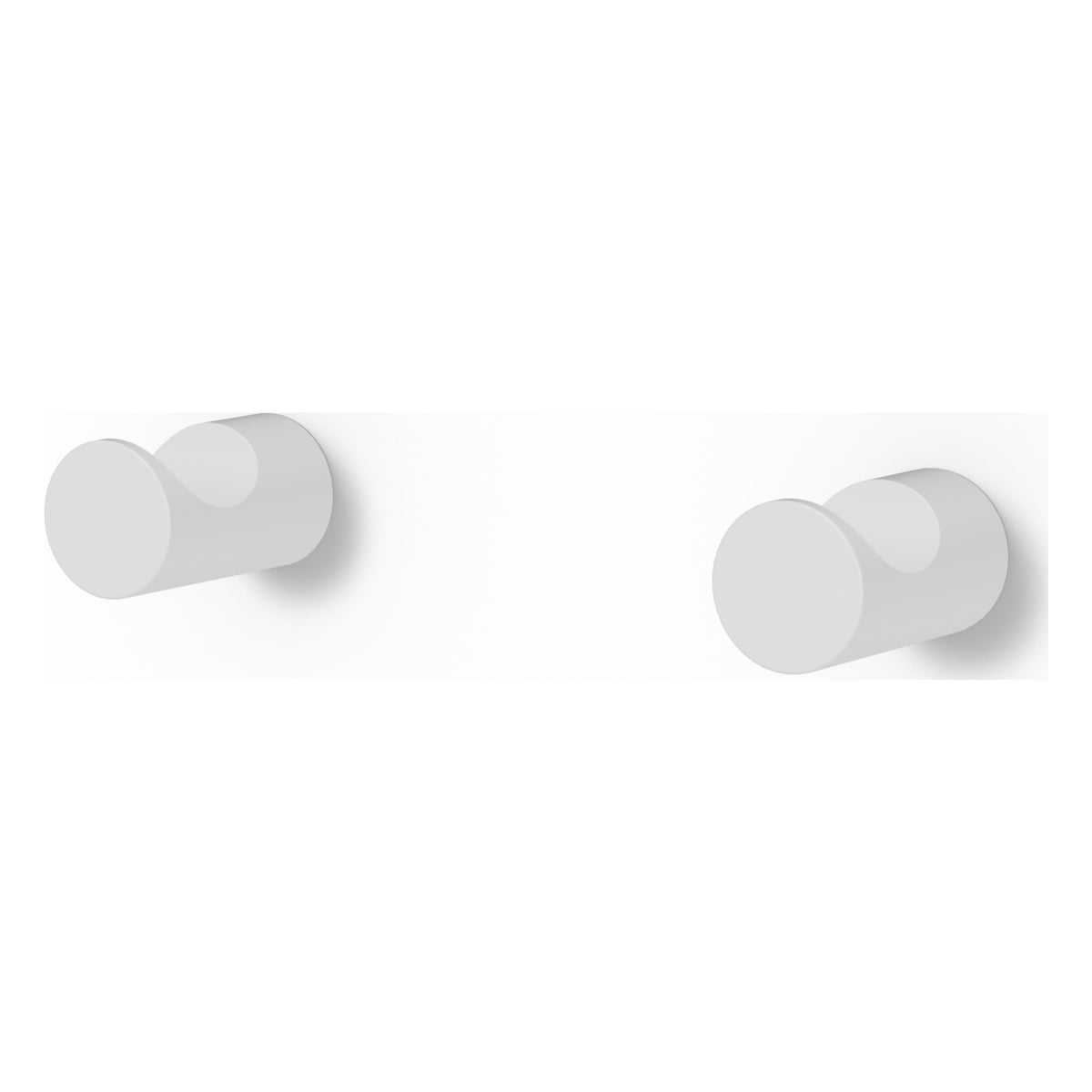 Montana HOOK knagger (sett à 2) – White