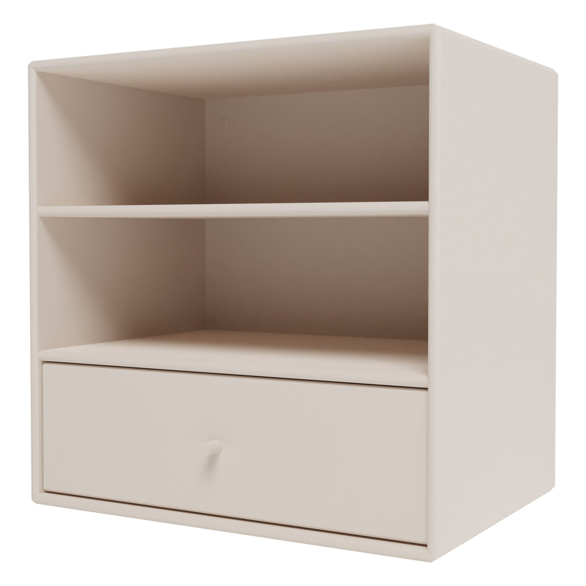Montana Mini 1005 hylle med skuff – Clay