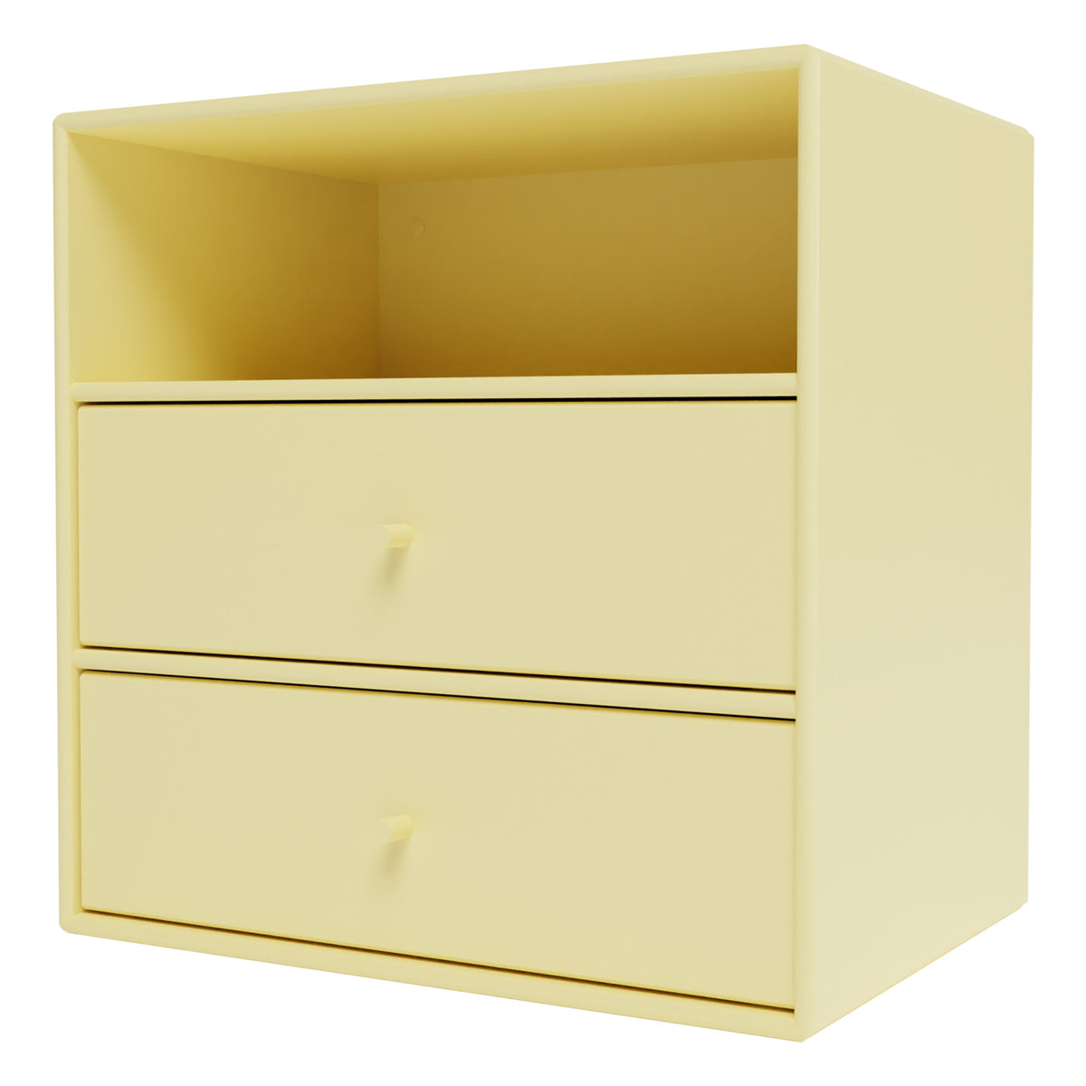 Montana Mini 1006 hylle med to skuffer – Camomile