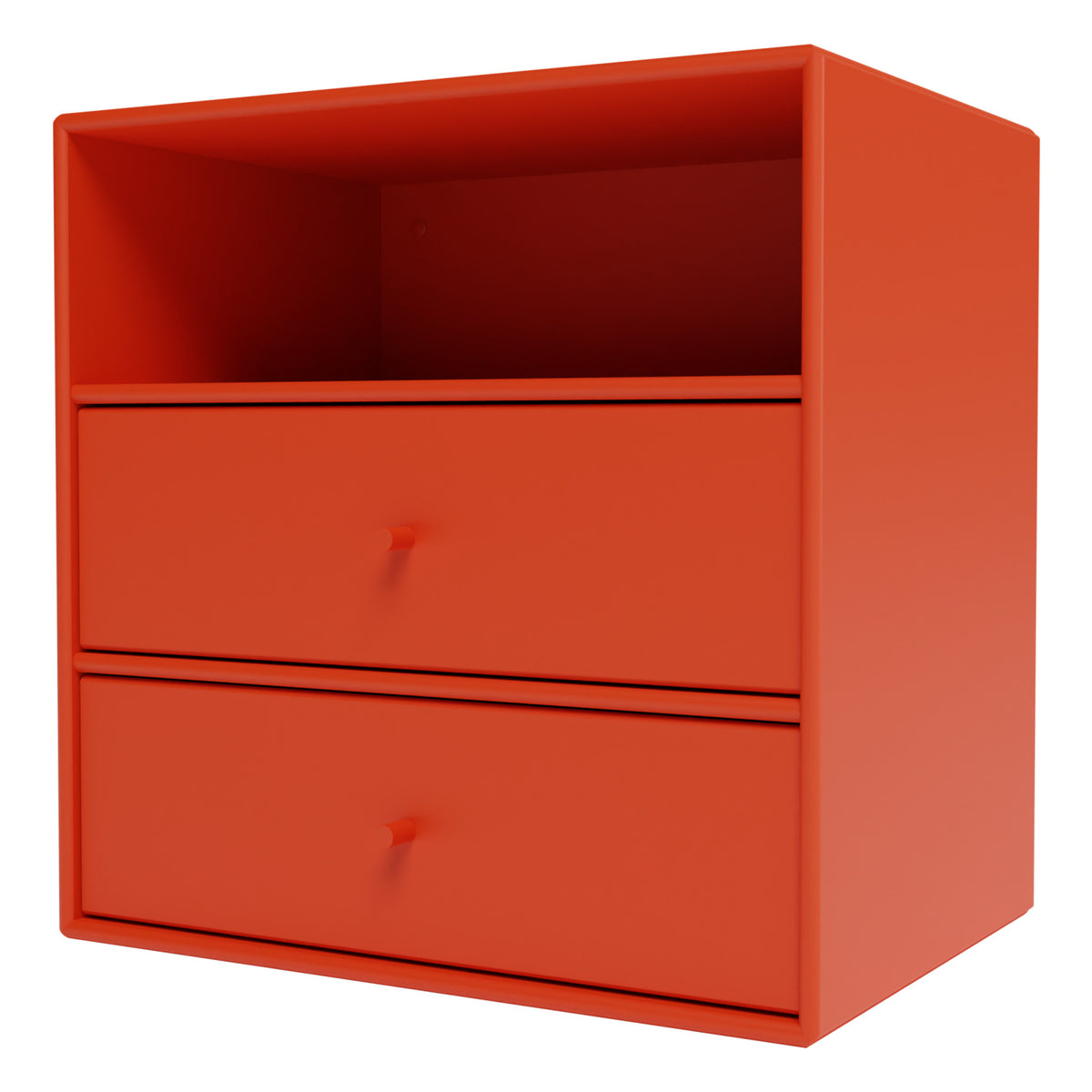 Montana Mini 1006 hylle med to skuffer – Rosehip