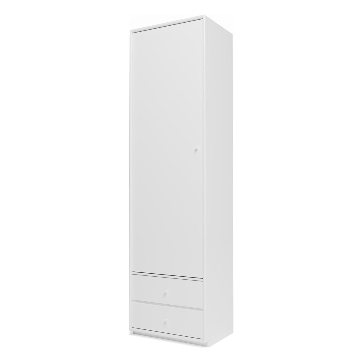 Montana ATTIRE I garderobeskap – New White, sokkel 3 cm