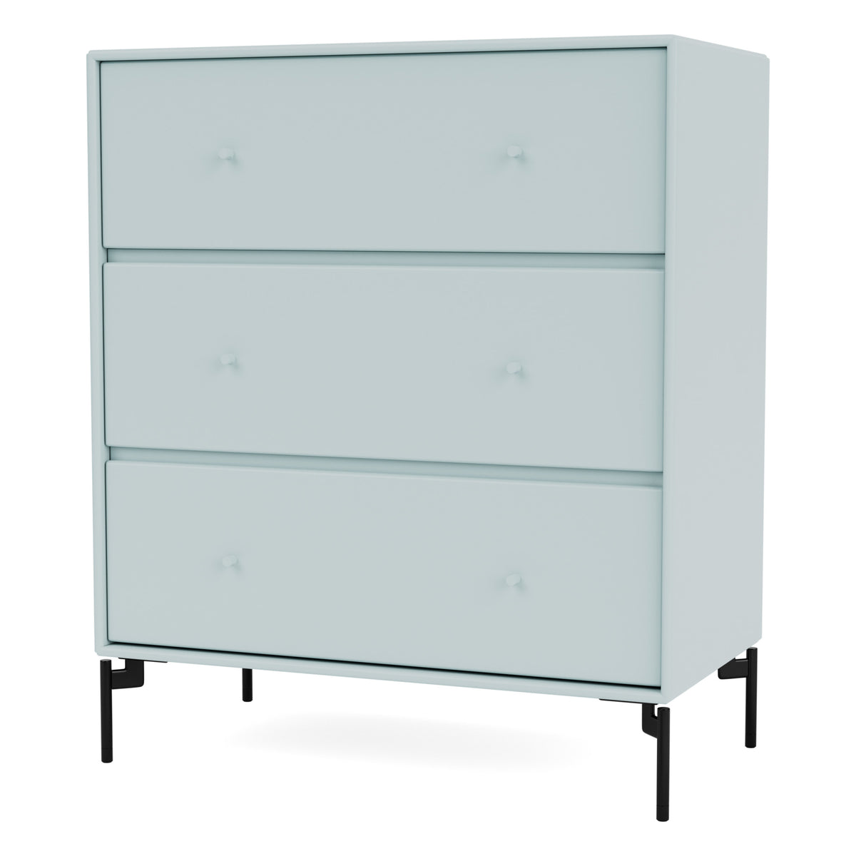 Montana CARRY kommode – Flint, bein – svart