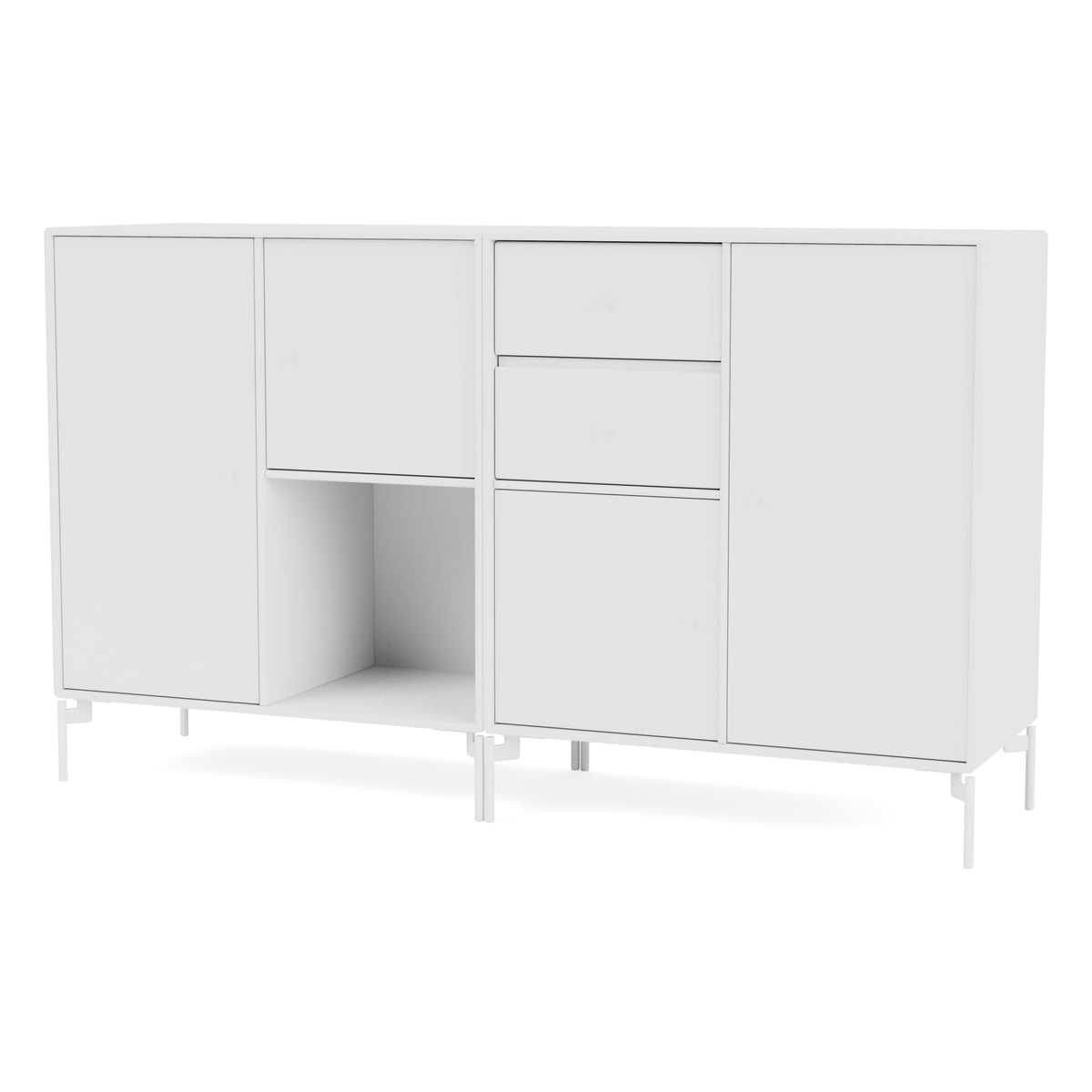 Montana COUPLE skjenk – New White, bein – snow
