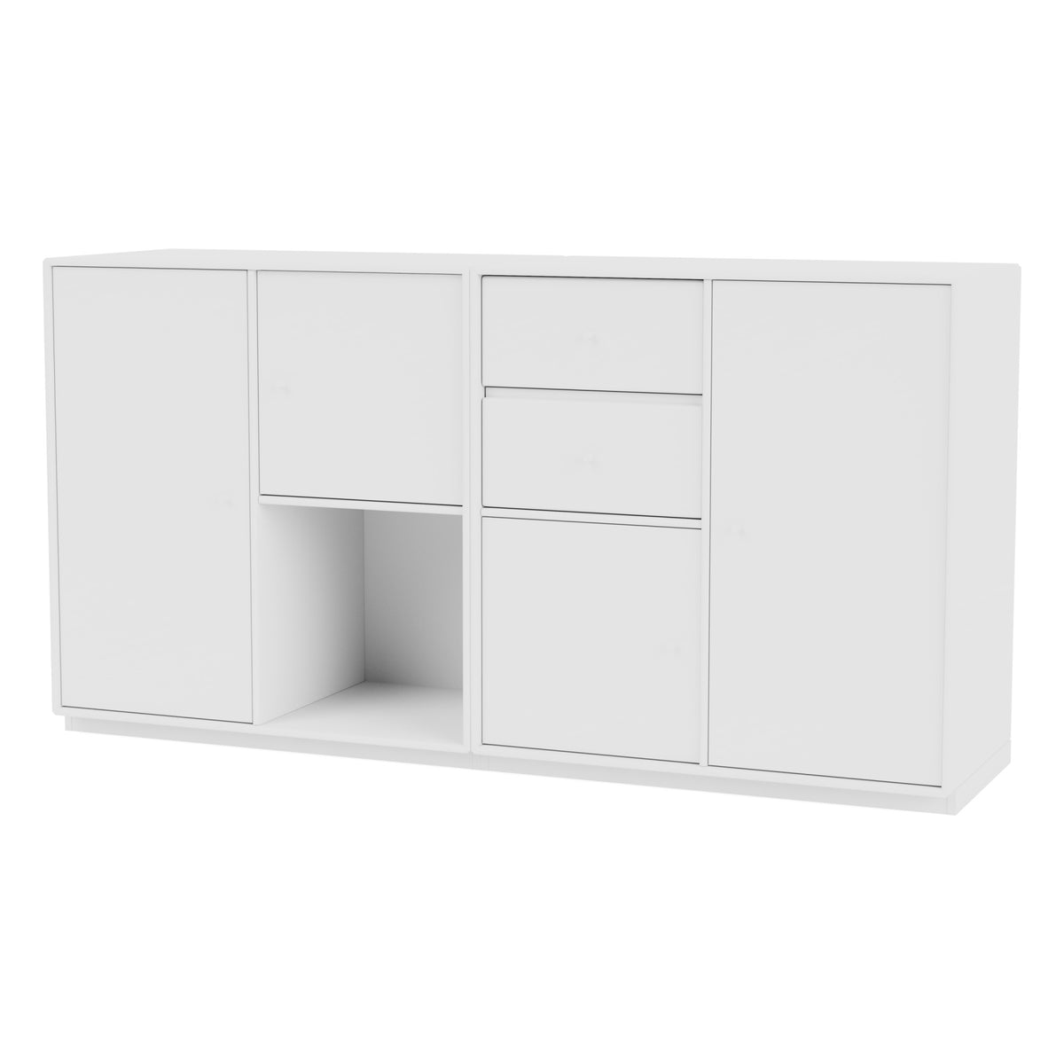 Montana COUPLE skjenk – New White, sokkel 3 cm