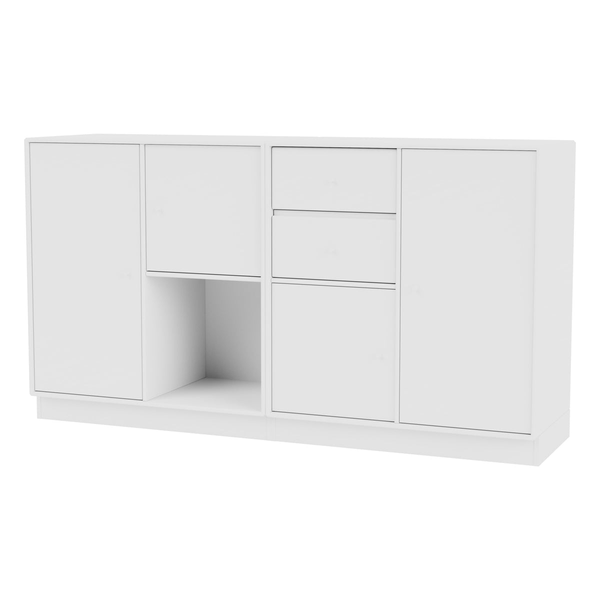 Montana COUPLE skjenk – New White, sokkel 7 cm