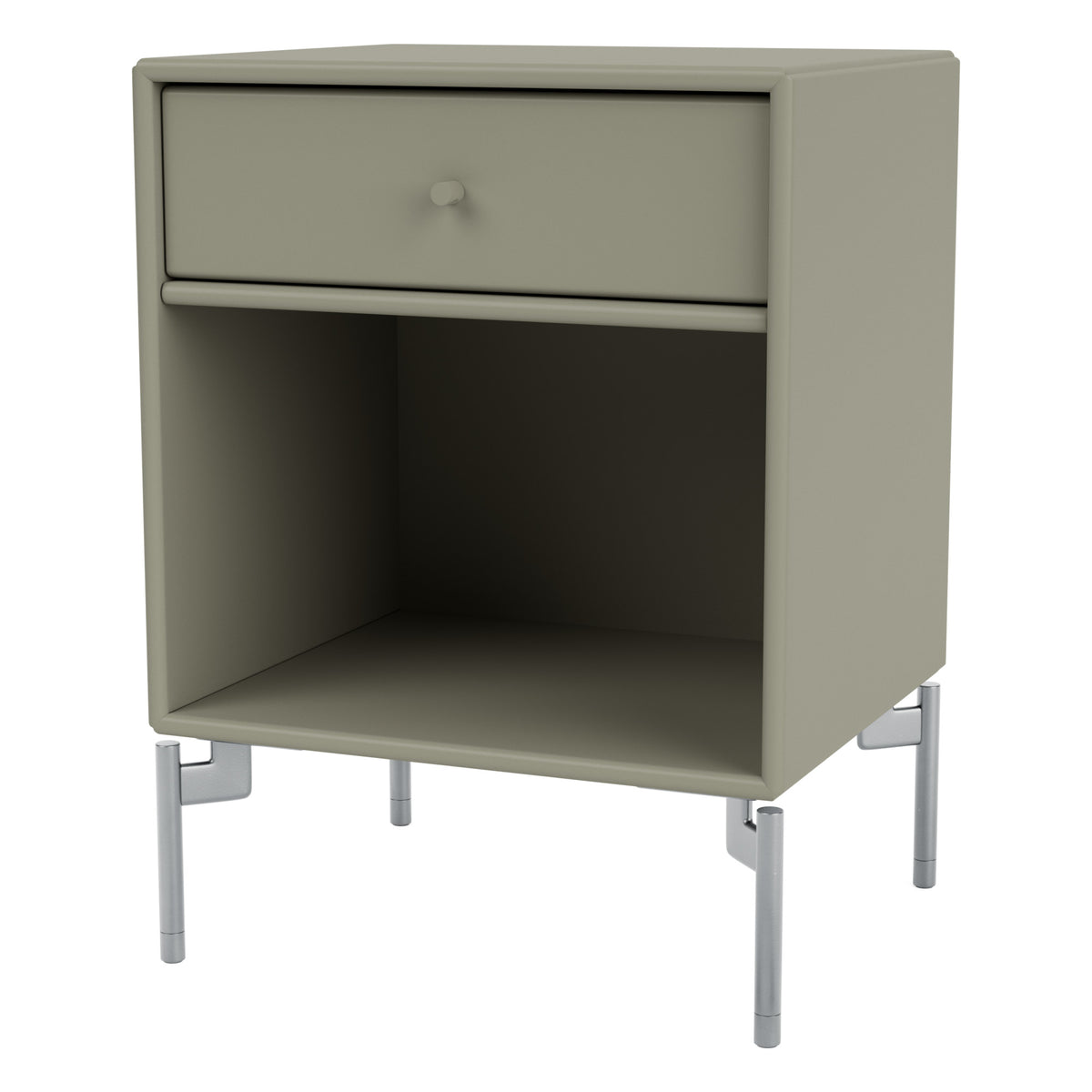Montana DREAM nattbord – Fennel, bein – matt krom
