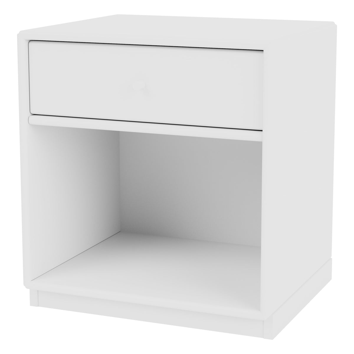 Montana DREAM nattbord – New White, sokkel 3 cm