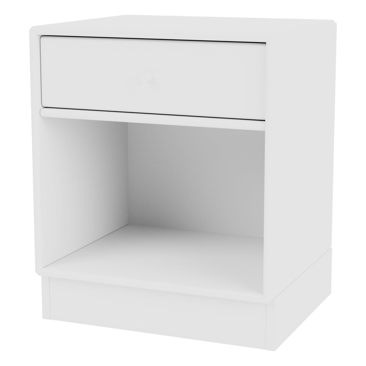Montana DREAM nattbord – New White, sokkel 7 cm