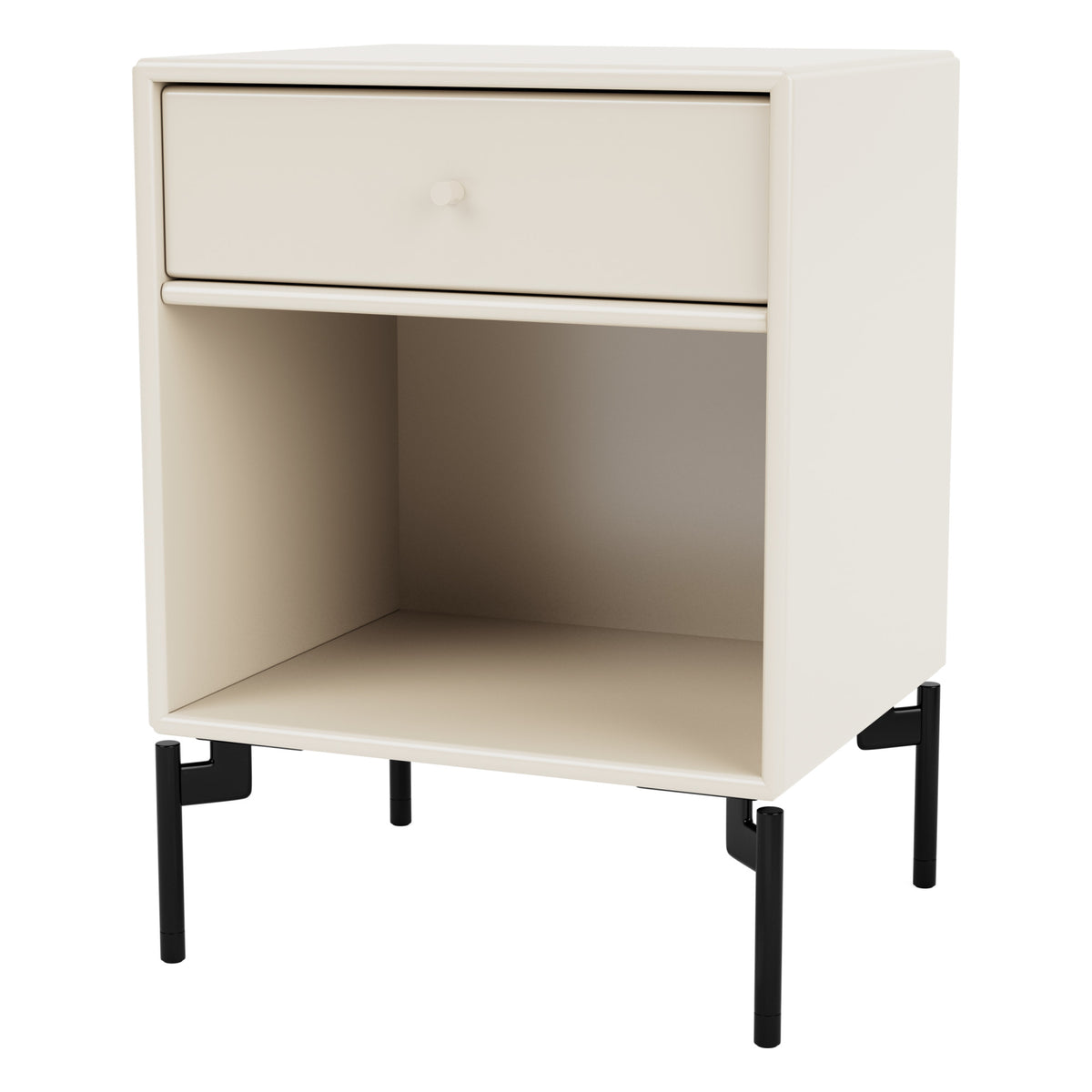 Montana DREAM nattbord – Oat, bein – svart