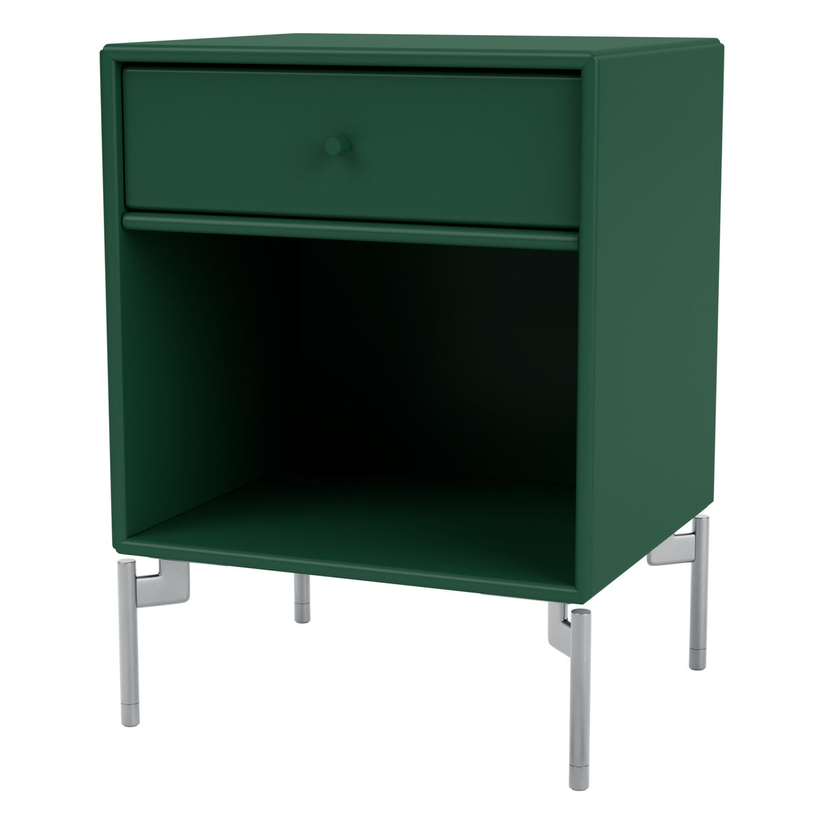 Montana DREAM nattbord – Pine, bein – matt krom