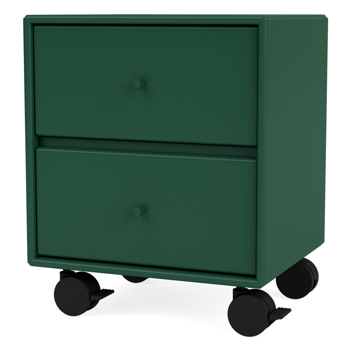 Montana DRIFT nattbord – Pine, hjul