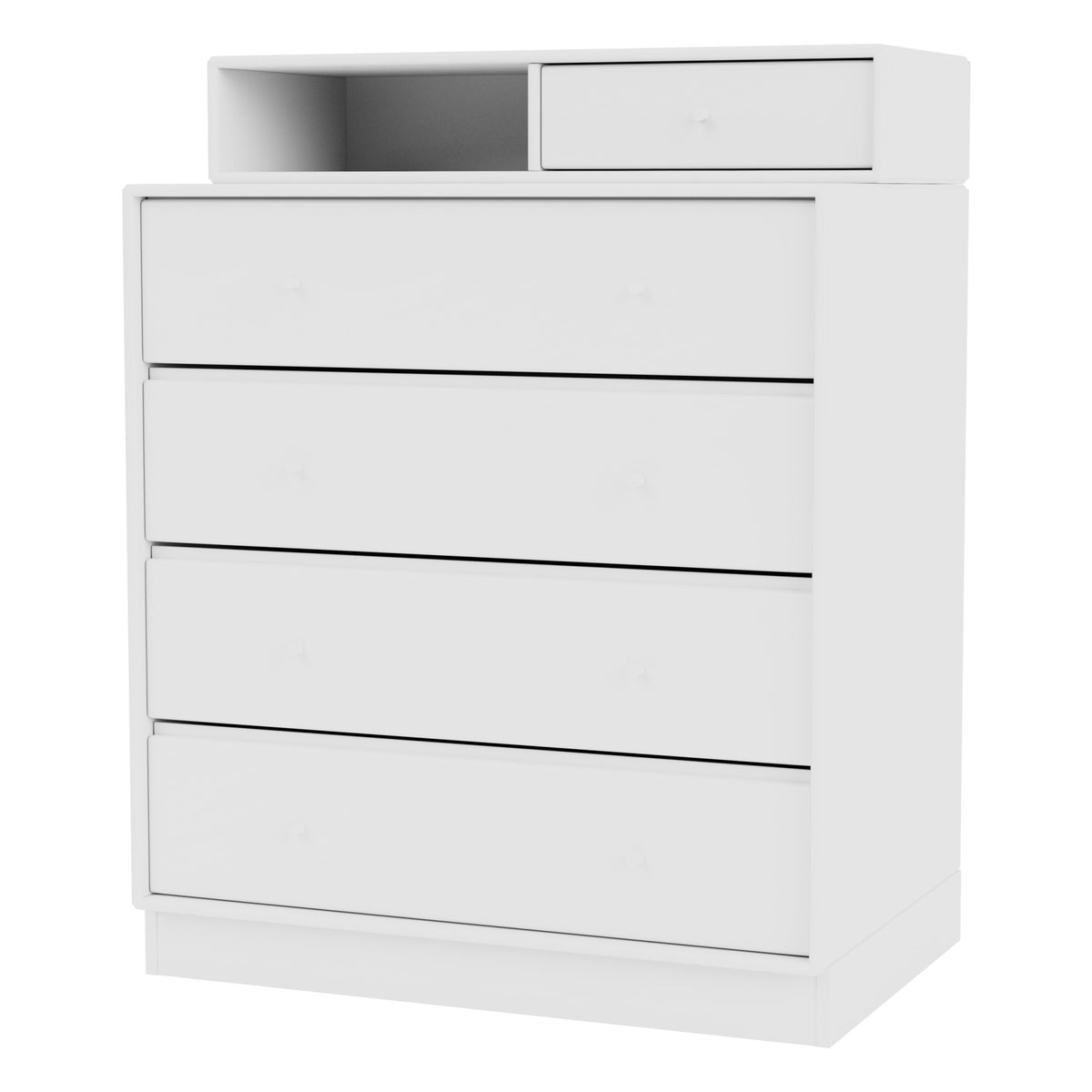 Montana KEEP kommode – New White, sokkel 7 cm