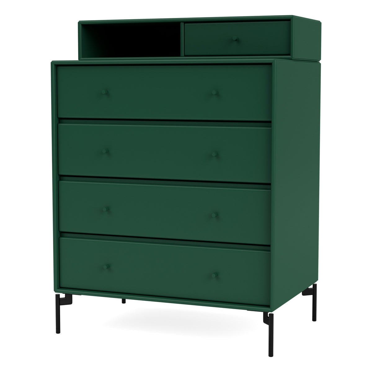Montana KEEP kommode – Pine, bein – svart