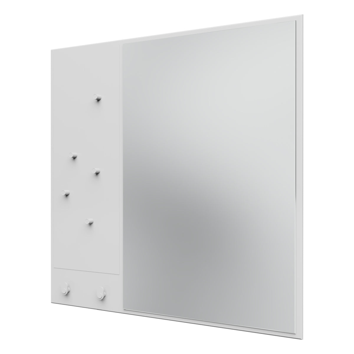 Montana MEMO oppslagstavle med speil – New White