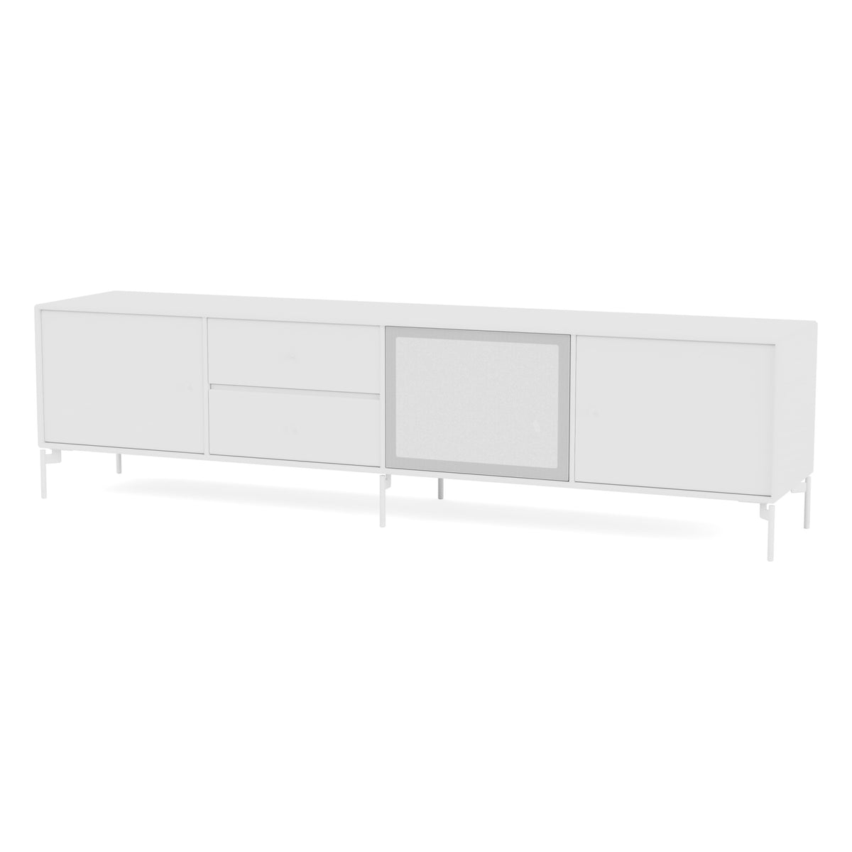 Montana OCTAVE VIII tv-benk – New White, bein – snow