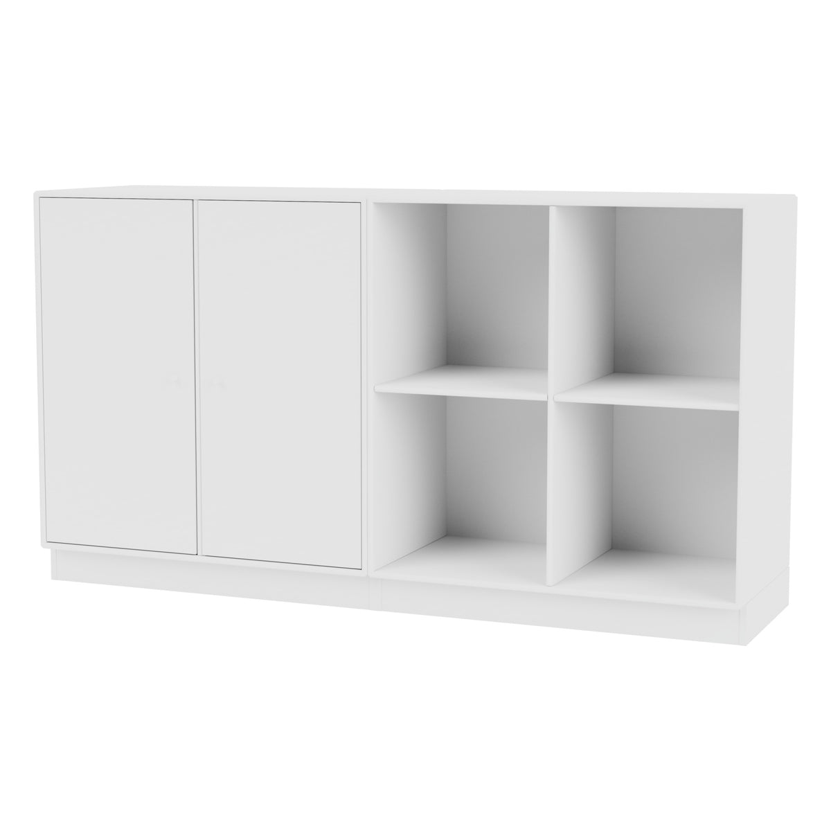 Montana PAIR skjenk – New White, sokkel 7 cm