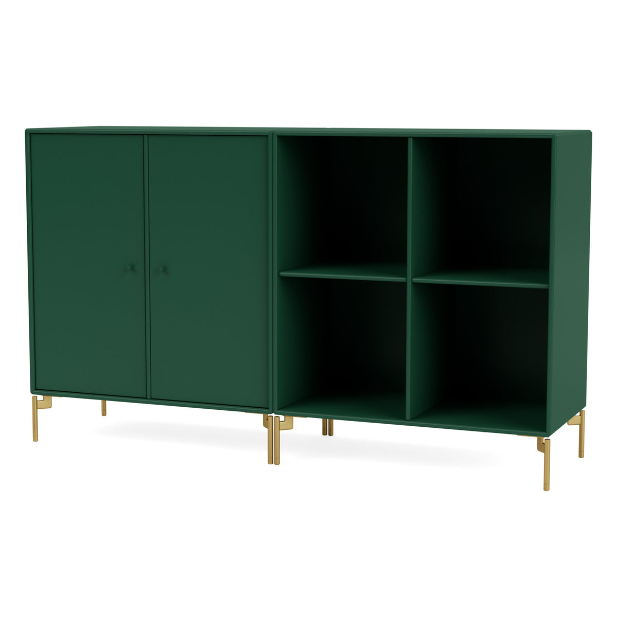 Montana PAIR skjenk – Pine, bein – messing