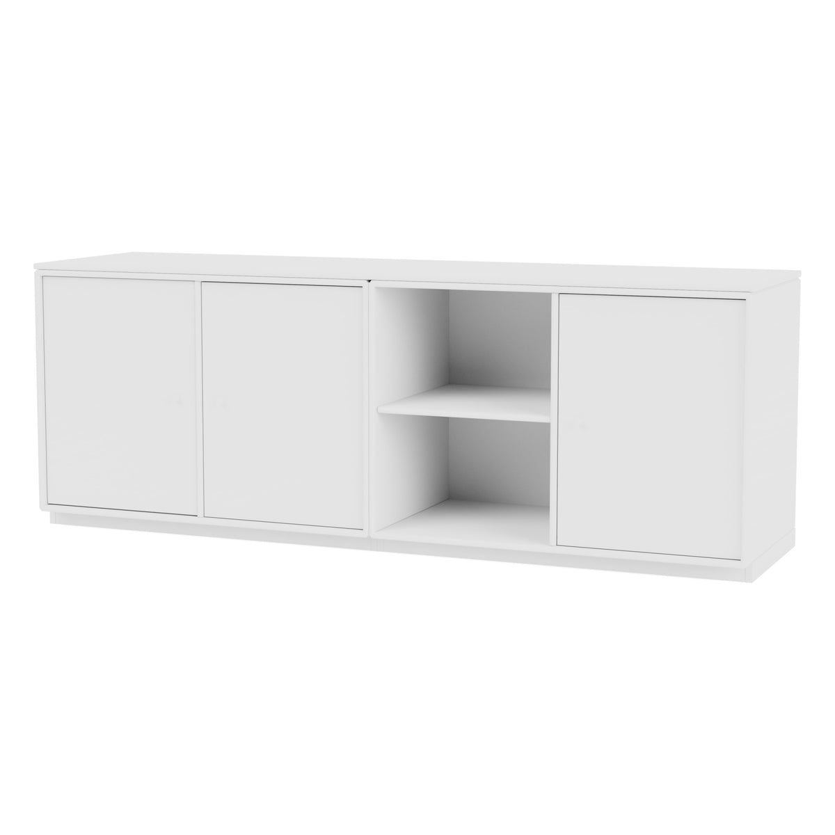 Montana SAVE skjenk – New White, sokkel 3 cm