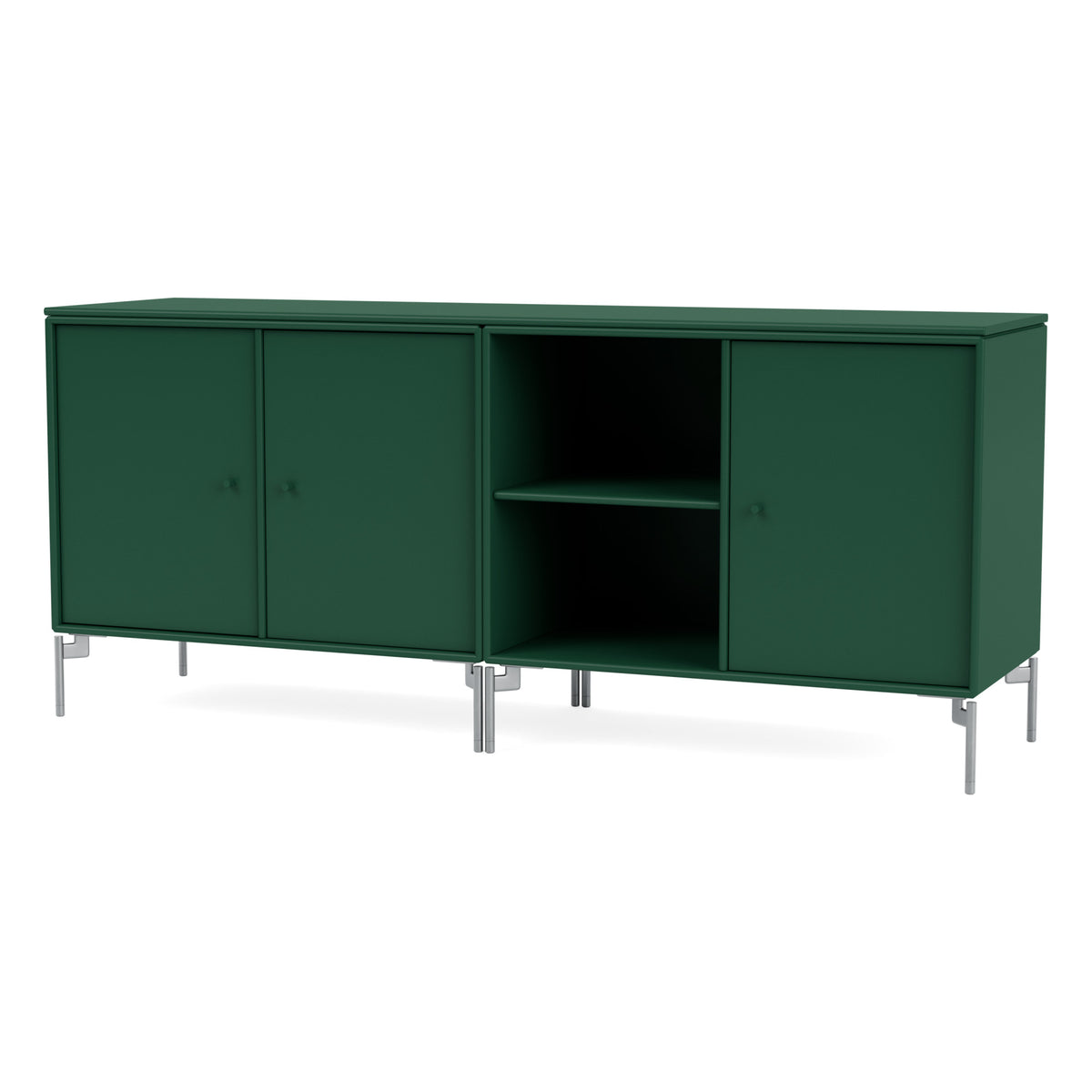 Montana SAVE skjenk – Pine, bein – matt krom
