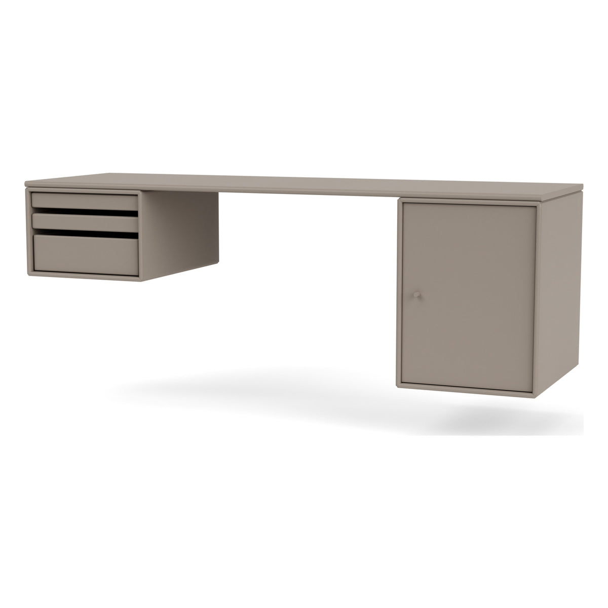Montana WORKSHOP skrivebord – Truffle