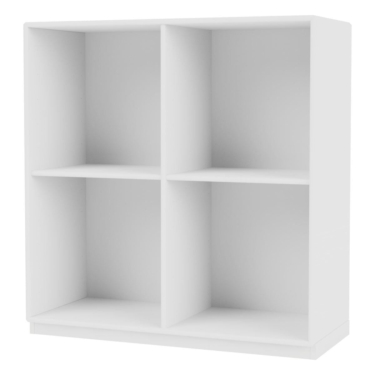 Montana SHOW hylle – New White, sokkel 3 cm