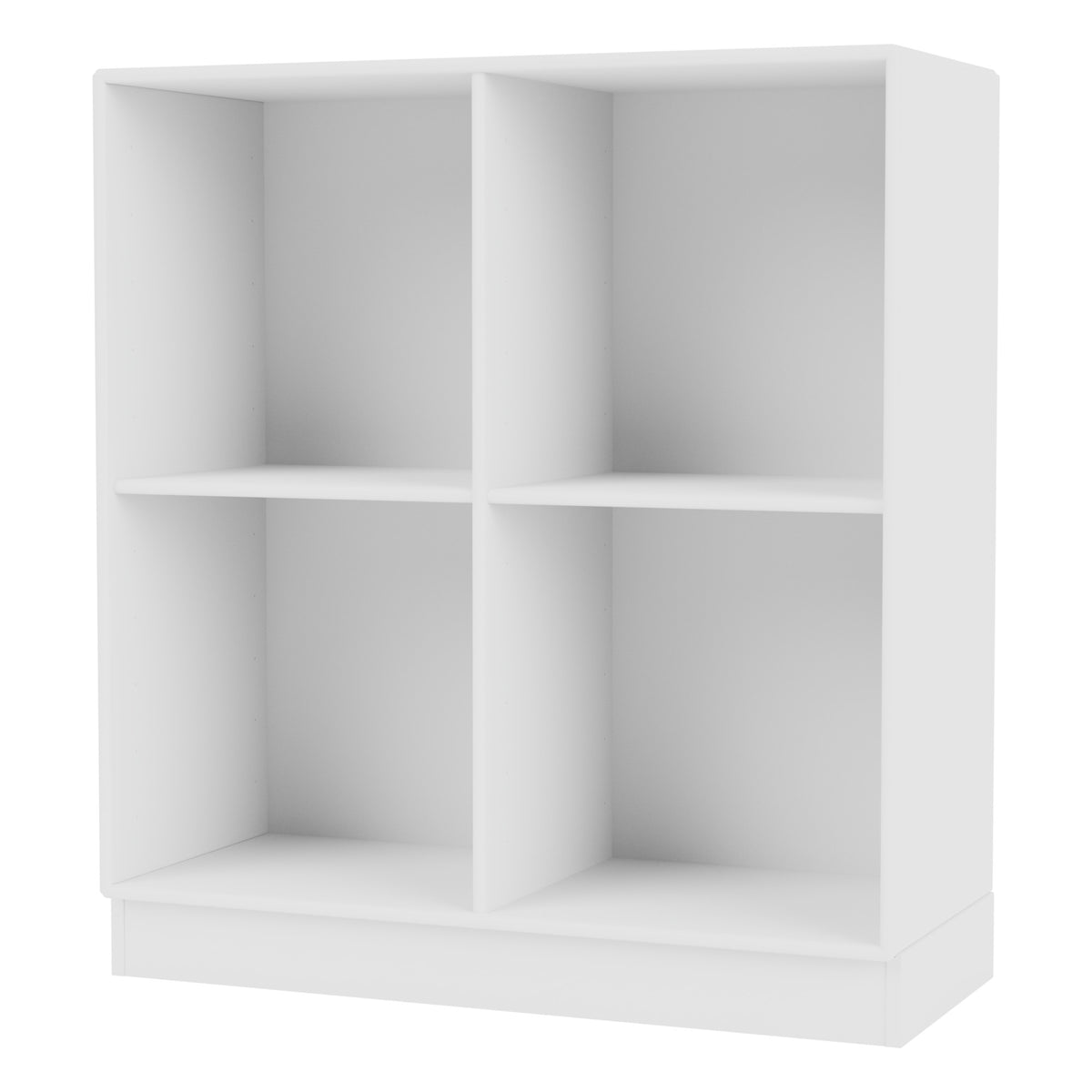 Montana SHOW hylle – New White, sokkel 7 cm