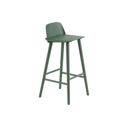 Muuto Nerd Bar Stool barstol i tre. Velg farge