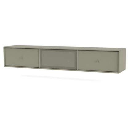 Montana Octave V tv-benk. Med opphengslist. Quickship farger. (3 ukers leveringstid.)