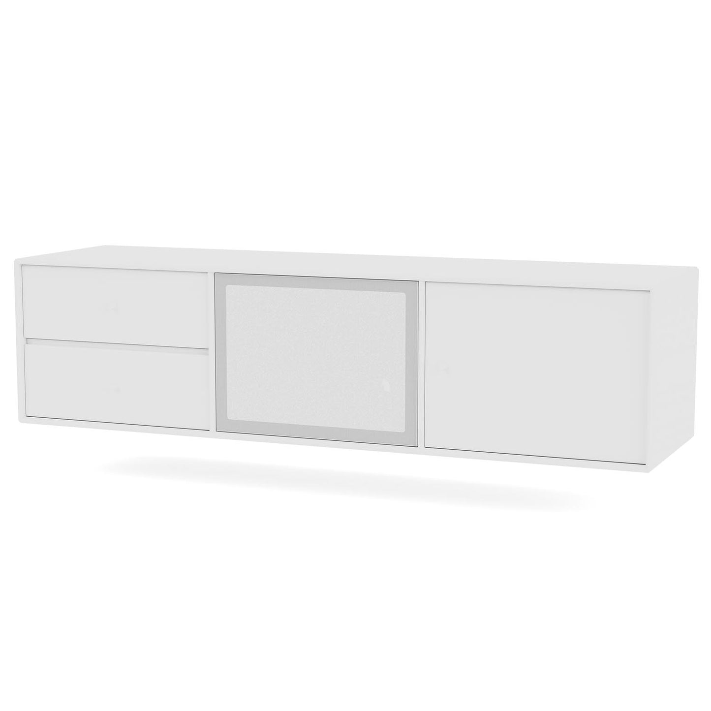 Montana Octave VI tv-benk. Med opphengslist. Quickship farger. (3 ukers leveringstid.)