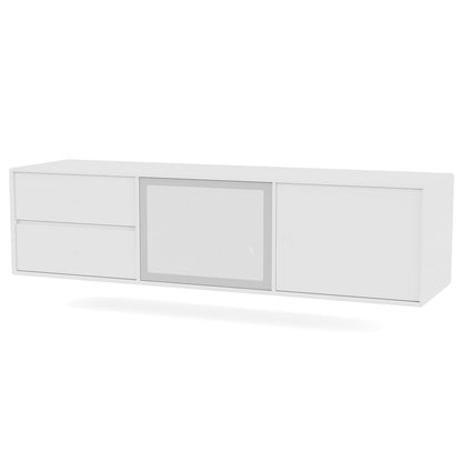 Montana Octave VI tv-benk. Med opphengslist. Quickship farger. (3 ukers leveringstid.)