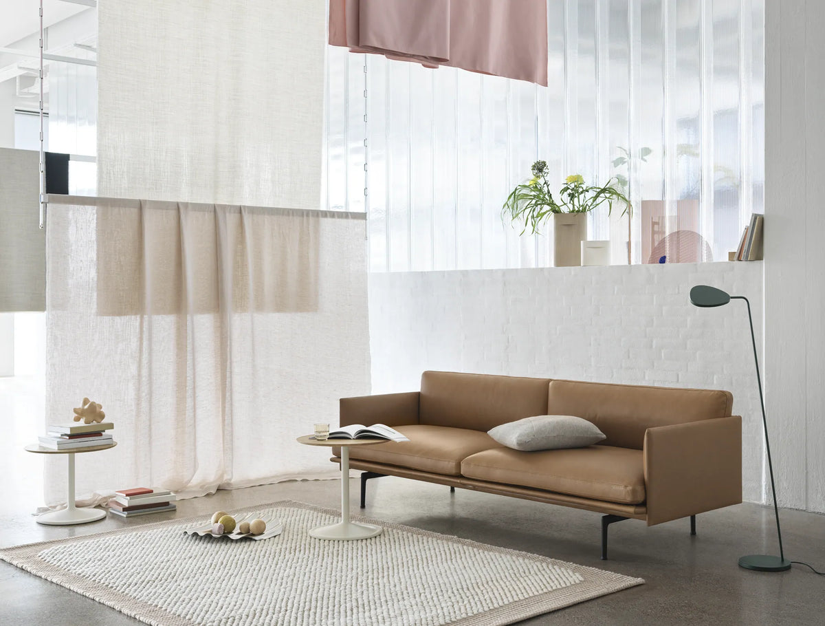 Muuto Wave brett i stål. Steel