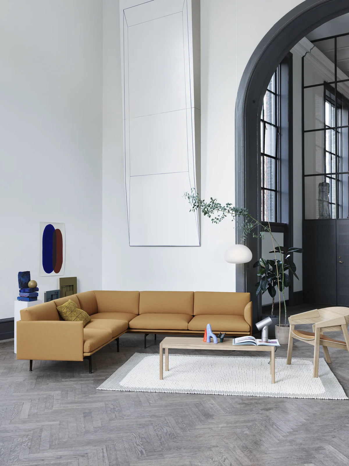 Muuto Outline hjørnesofa