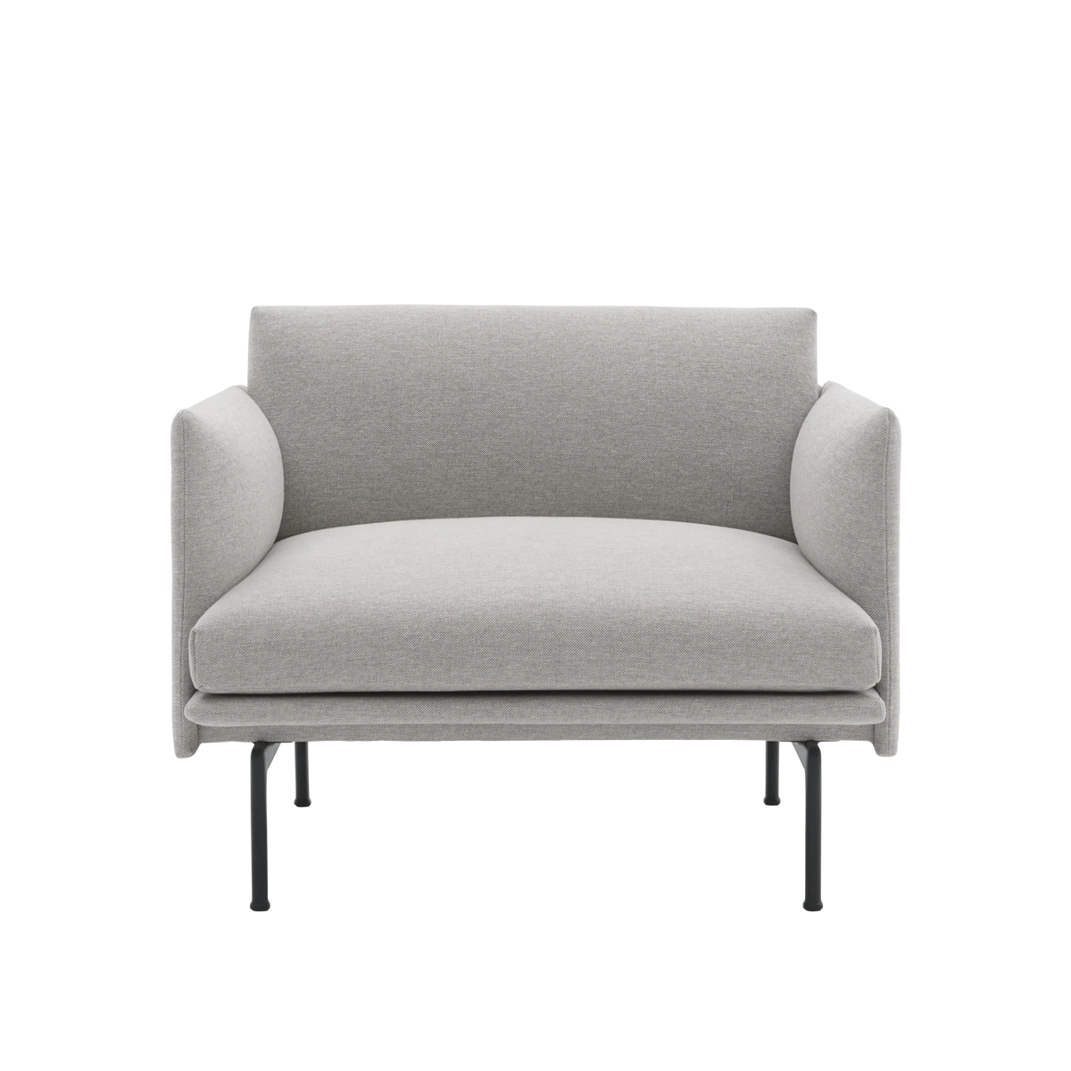 Muuto Outline lenestol. Velg tekstil