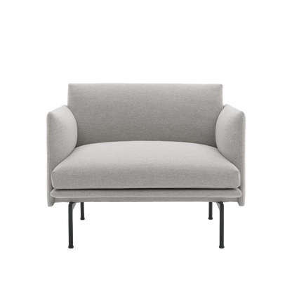 Muuto Outline lenestol. Velg tekstil