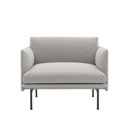 Muuto Outline lenestol. Velg tekstil