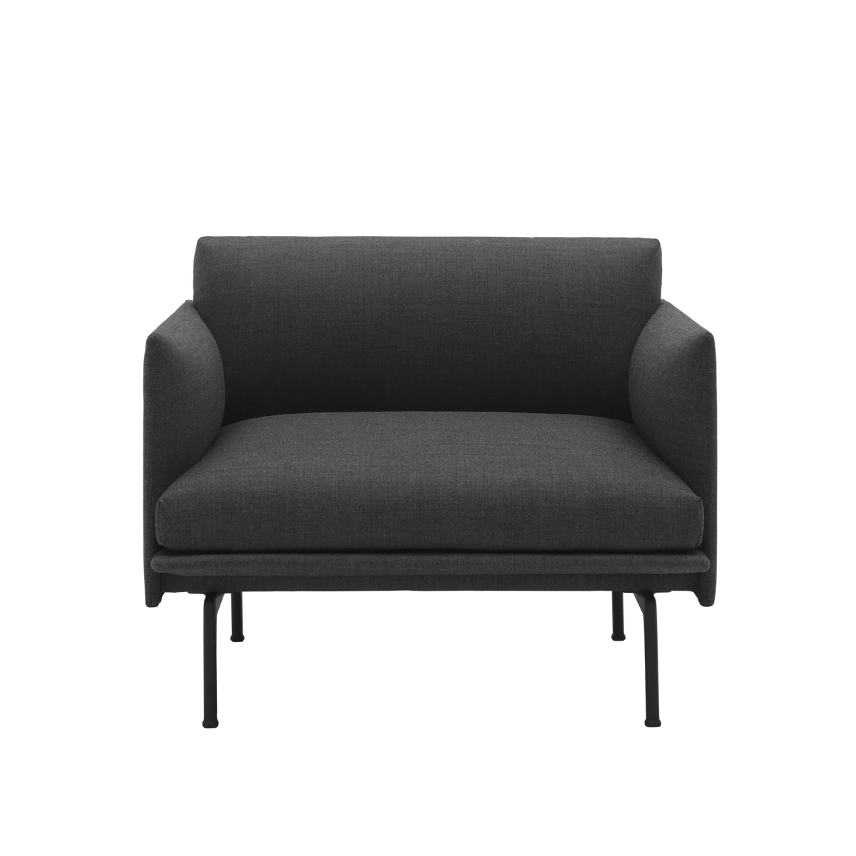 Muuto Outline lenestol. Velg tekstil