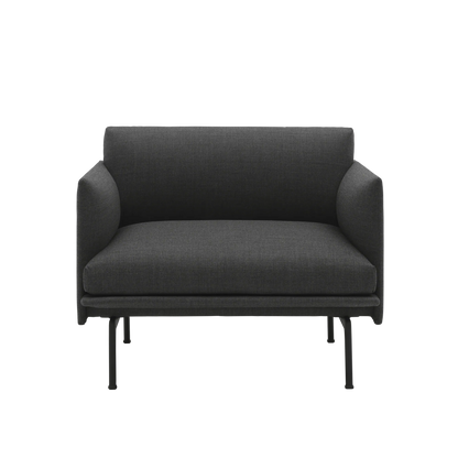 Muuto Outline lenestol. Velg tekstil