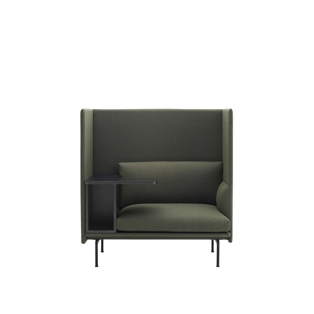 Muuto Outline Highback Work 100 1-seter