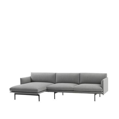 Muuto Outline sofa chaise longue